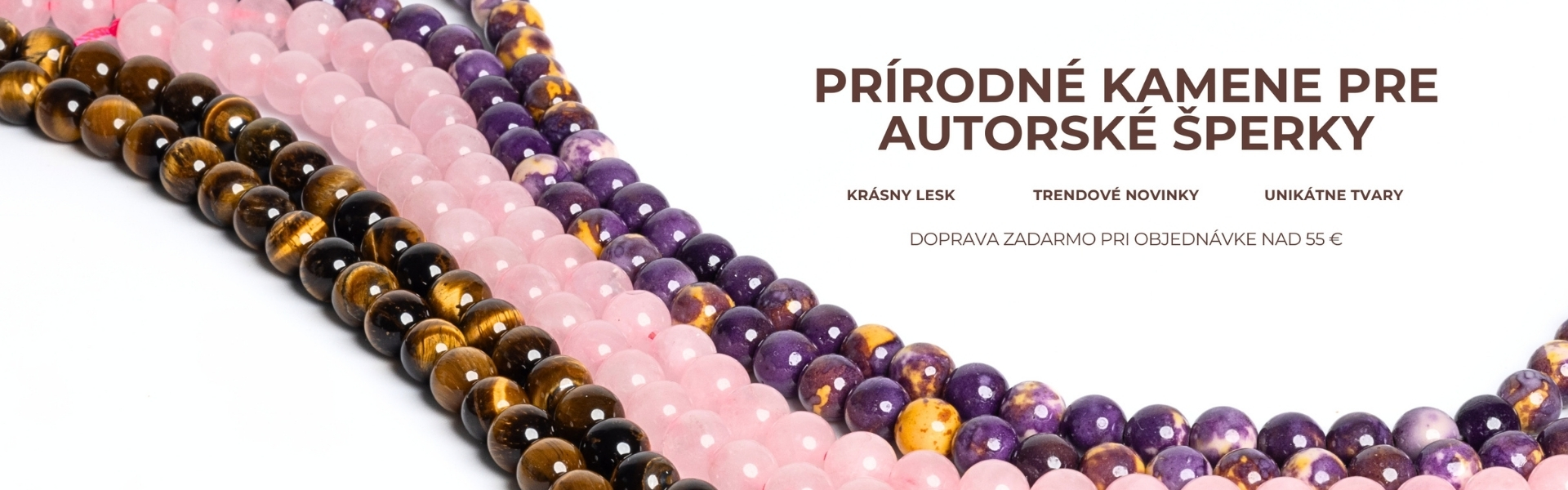 Koralky z polodrahokamov C