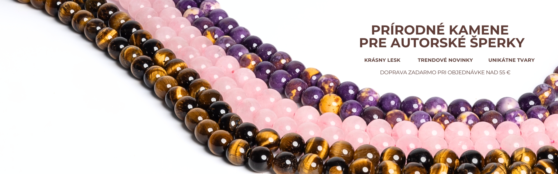 Koralky z polodrahokamov C