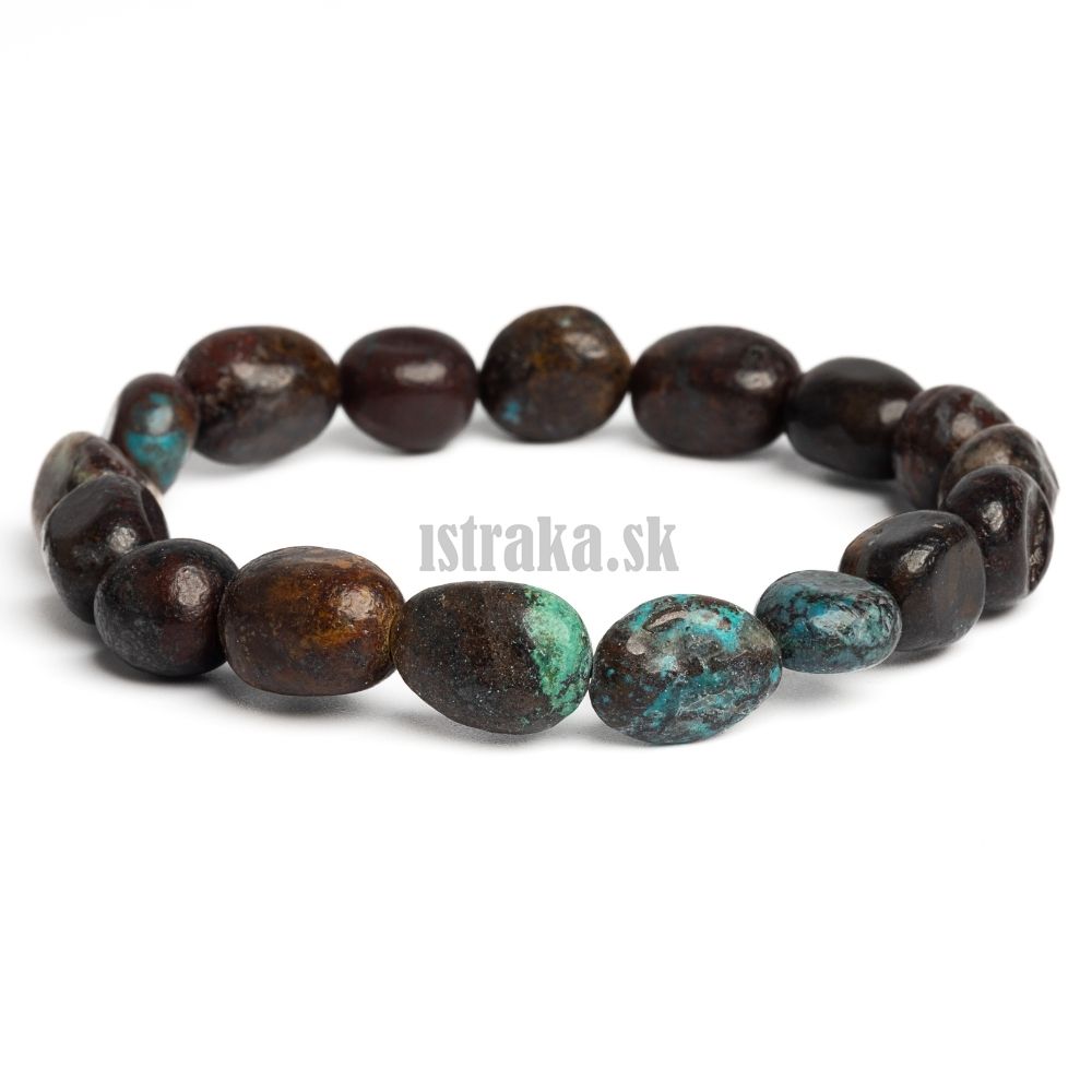 Náramok chryzokol nugety 10x12mm Náramok chryzokol nugety 10x12mm