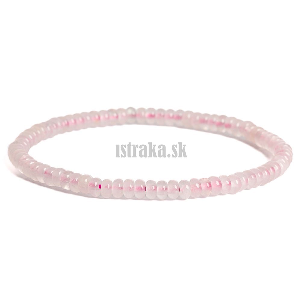 Náramok ruženín 2x4mm rondelky Náramok ruženín 2x4mm rondelky