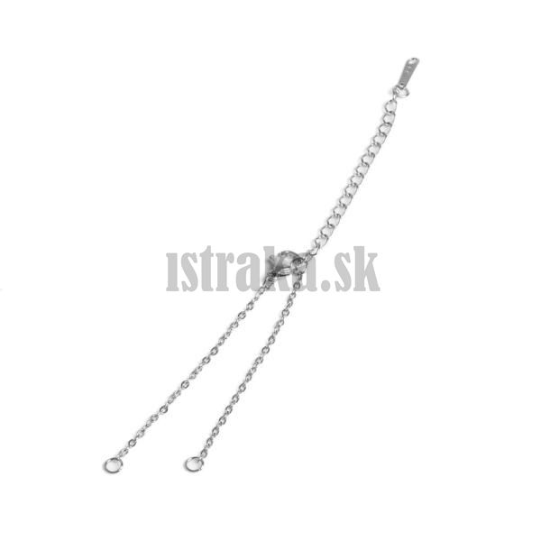 Retiazka na medzikus nerez nramok starostrieborn typ 2