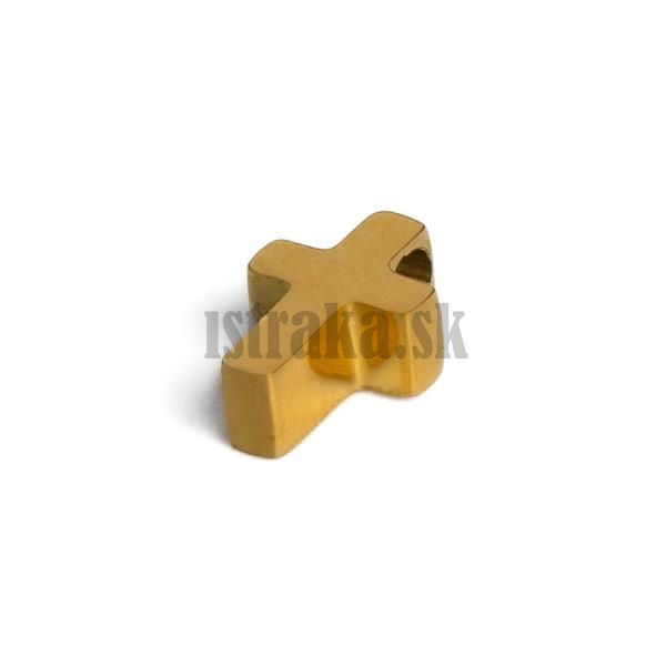 Prvesok kr 8x5mm zlat nerez
