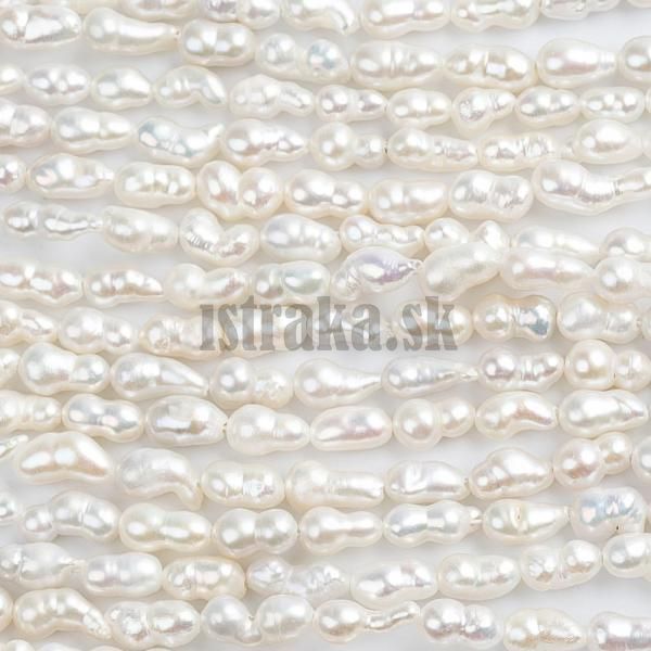 Perly riene korlky 4-5mm podlhovast nepravideln nra
