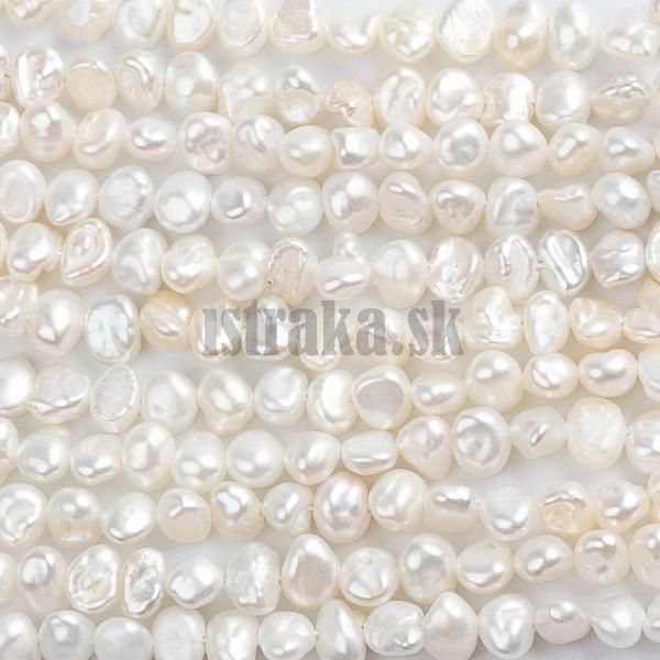 Perly riene korlky 6-7mm nugety nra