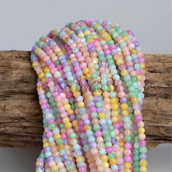 Perle korlky 2mm mix farieb nra