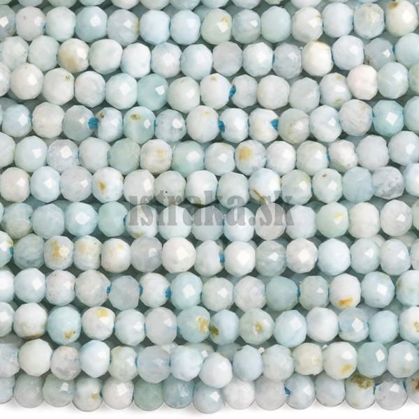 Larimar korlky 2mm brsen A kvalita nra