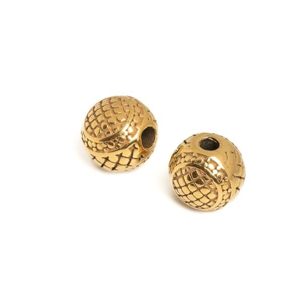 Kor�lka 8mm zlat� nerez (ion plating)