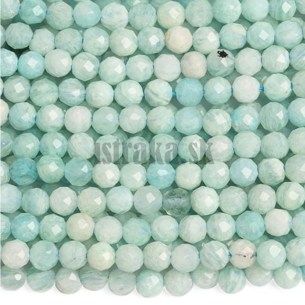 Amazonit korlky 3mm brsen nra
