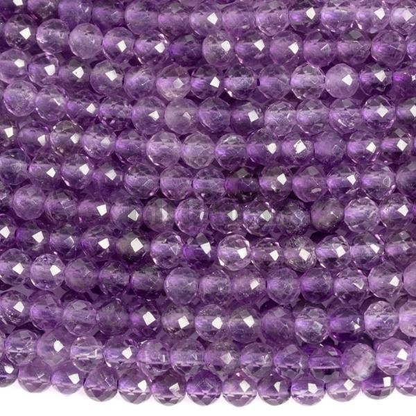 Ametyst korlky 2,5mm brsen A kvalita nra