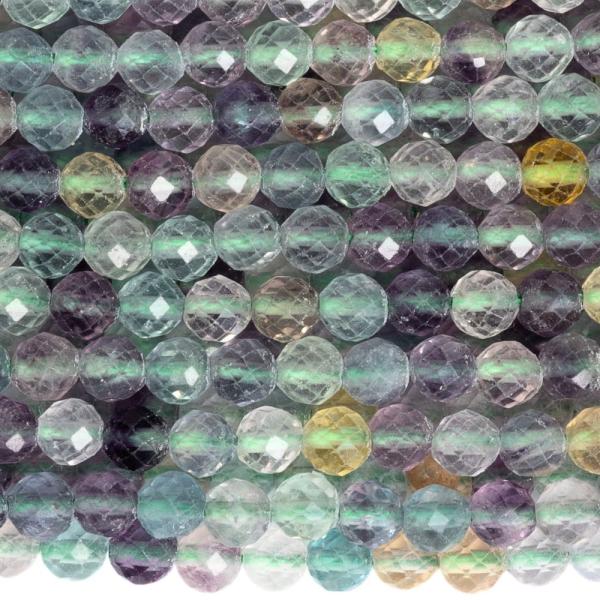 Fluorit mix farieb kor�lky 3mm br�sen� �n�ra