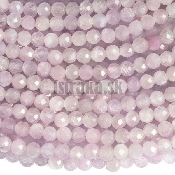 Kunzit korlky 2,5mm brsen A kvalita polnra