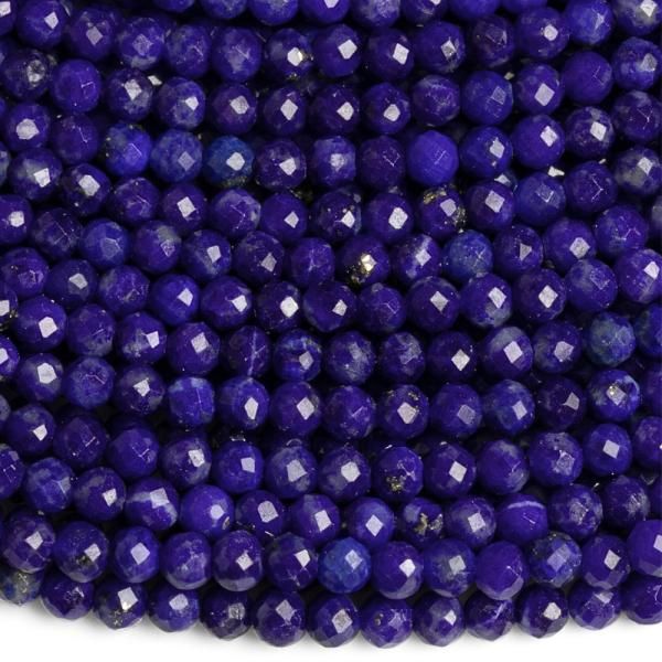 Lapis lazuli korlky 2,5mm brsen A kvalita polnra