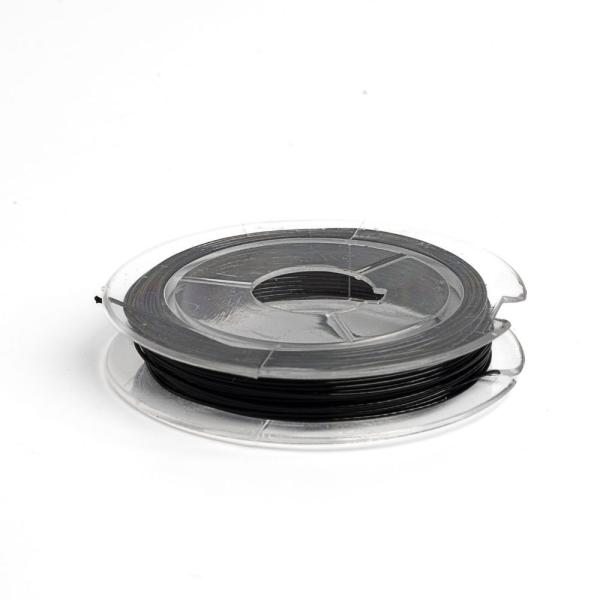 Lanko poplastovan� 0,45mm �ierne �pulka 10m