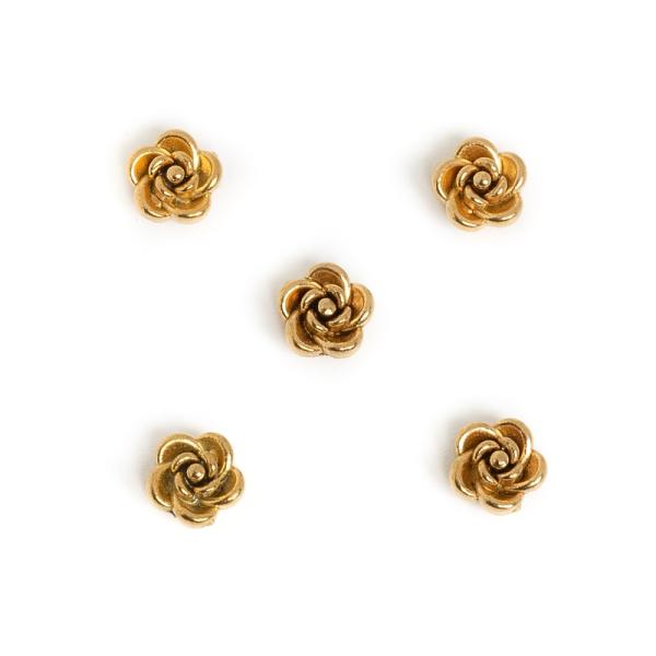 Ru�i�ka kor�lka 5mm zlat� nerez