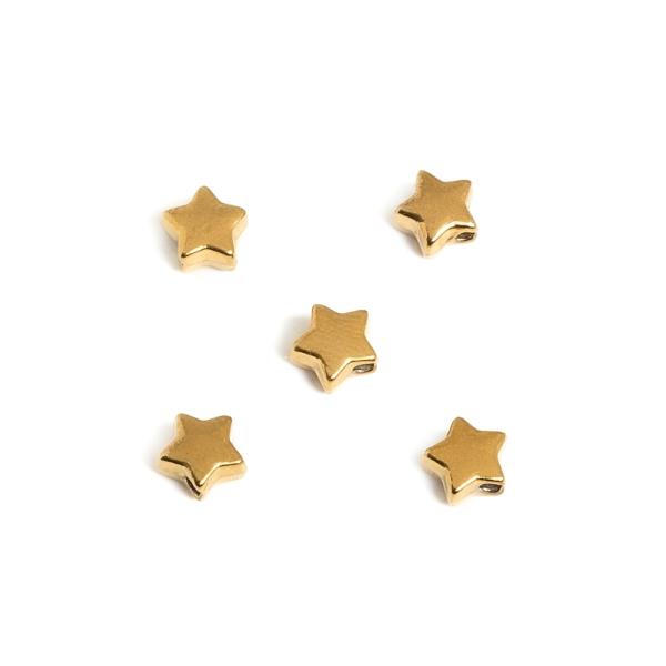 Hviezda kor�lka zlat� nerez