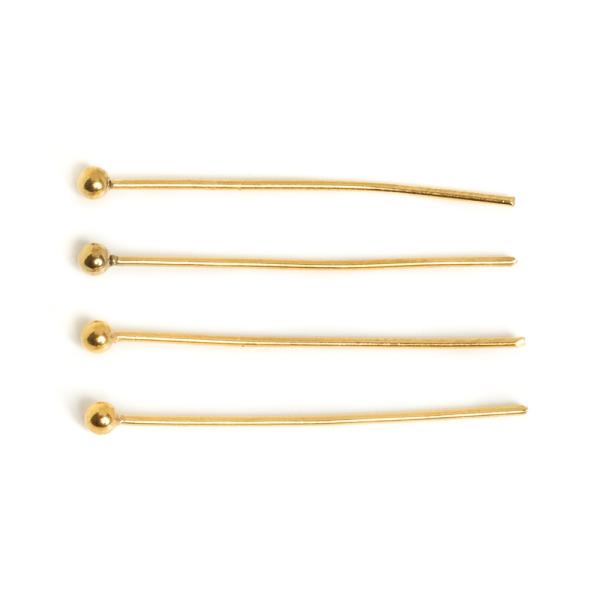 N�t ozdobn� nerez 25mm zlat� 4 ks (ion plating)