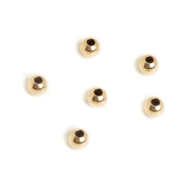Kor�lka 2,5mm gold filled 10ks