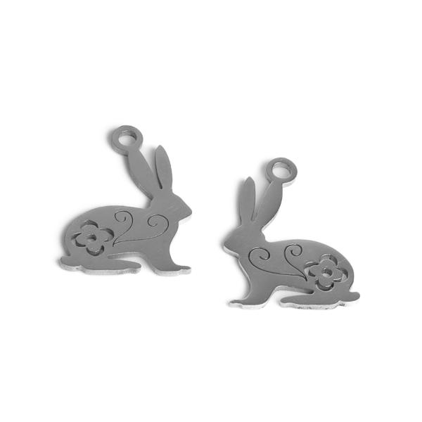 Zajac pr�vesok 16mm nerez