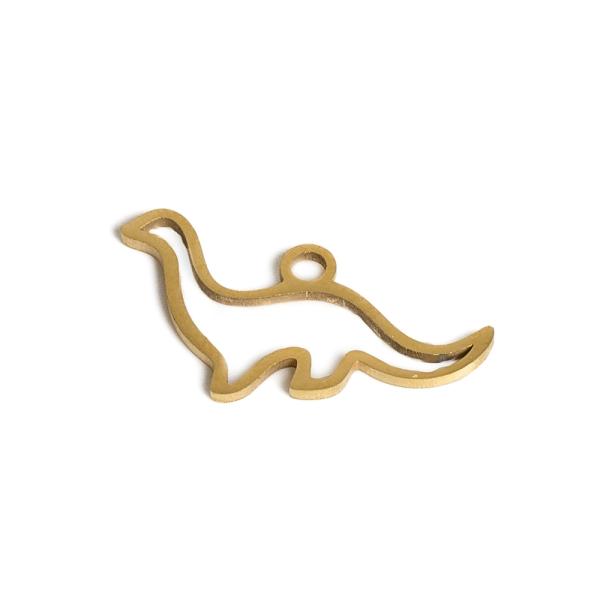 Dinosaurus pr�vesok 11mm zlat� nerez