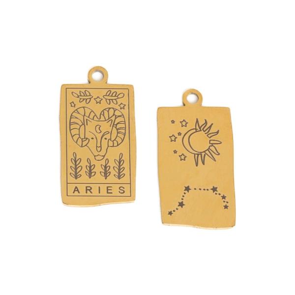 Znamenie baran pr�vesok zlat� nerez