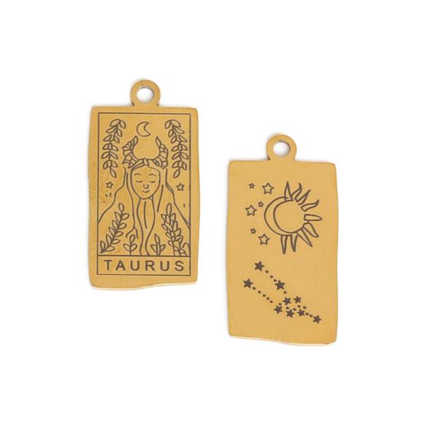 Znamenie b�k pr�vesok zlat� nerez