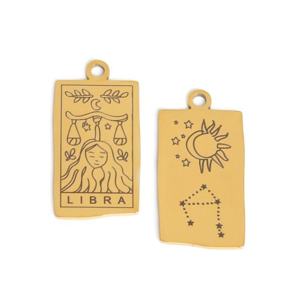 Znamenie v�hy pr�vesok zlat� nerez