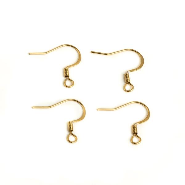 Afroh��ik nerez zlat� 4 ks (ion plating)