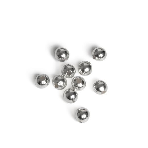 Kor�lka 3mm Ag925 strieborn� 10 ks (dierka 0,9 mm)