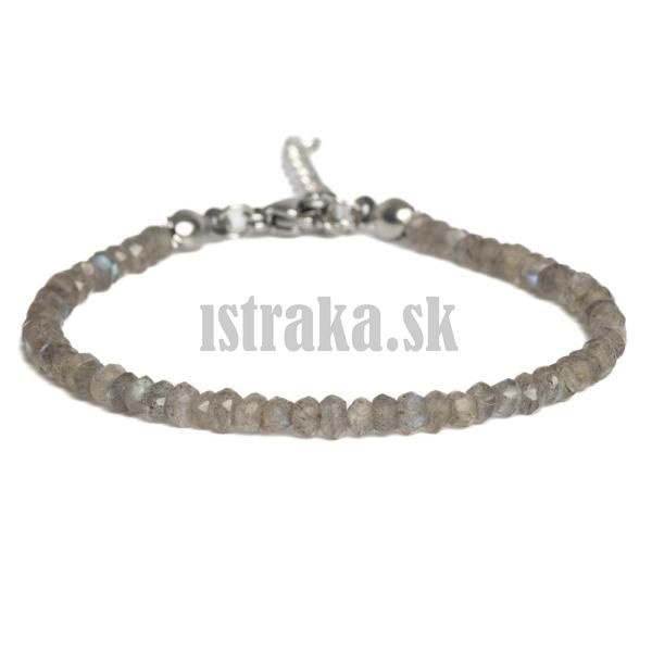 Nramok labradorit brsen rondelky