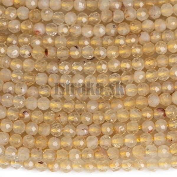Citrn korlky 2,5mm brsen nra