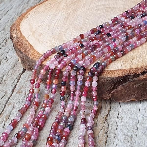 Spinel mix farieb korlky 2,5mm brsen nra