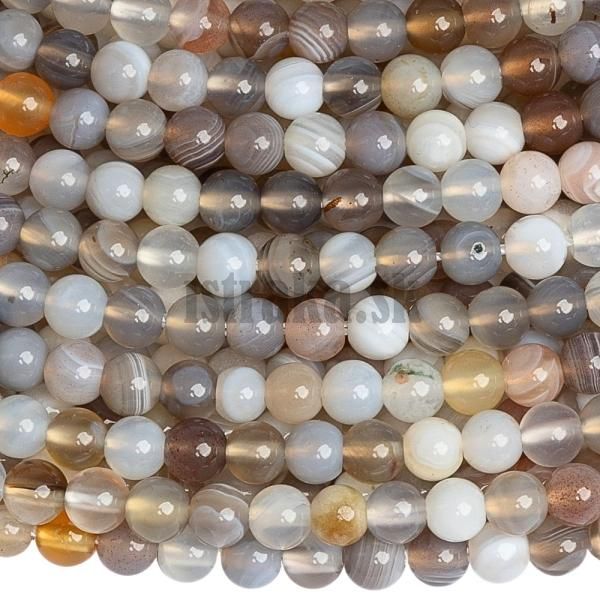 Acht Botswana korlky 4mm nra