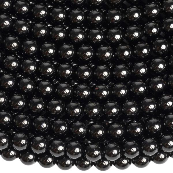 Spinel �ierny kor�lky 3mm �n�ra