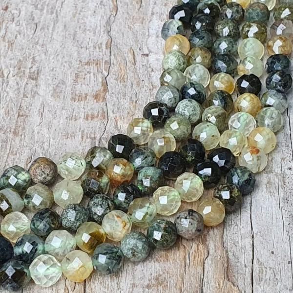 Prehnit strakat korlky 5mm brsen nra