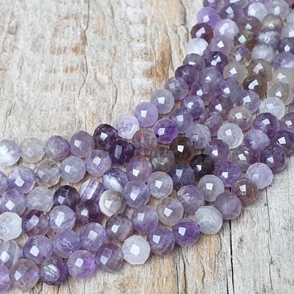 Ametyst mix farieb korlky 4mm brsen nra