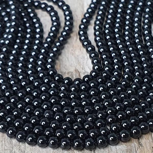 Spinel ierny korlky 2,5mm nra