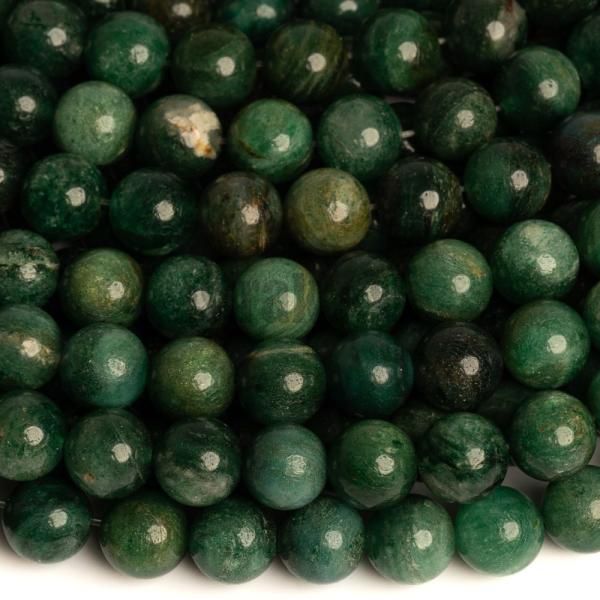 Fuchsit korlky 8mm polnra