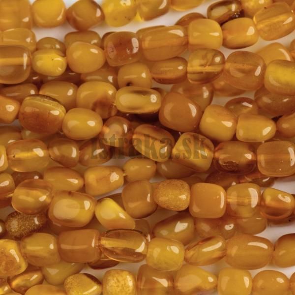 Jantr hned korlky 4x6mm nugety nra