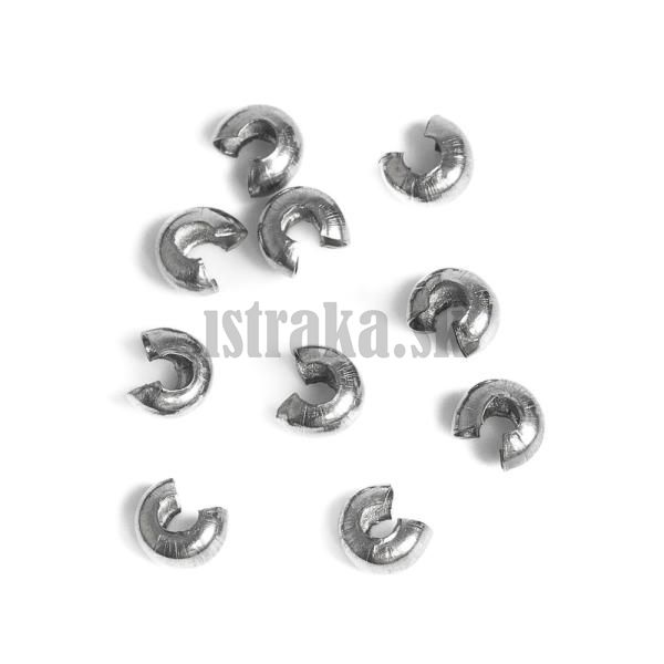 Ozdobn korlka na stopery 3,5mm nerez 10 ks