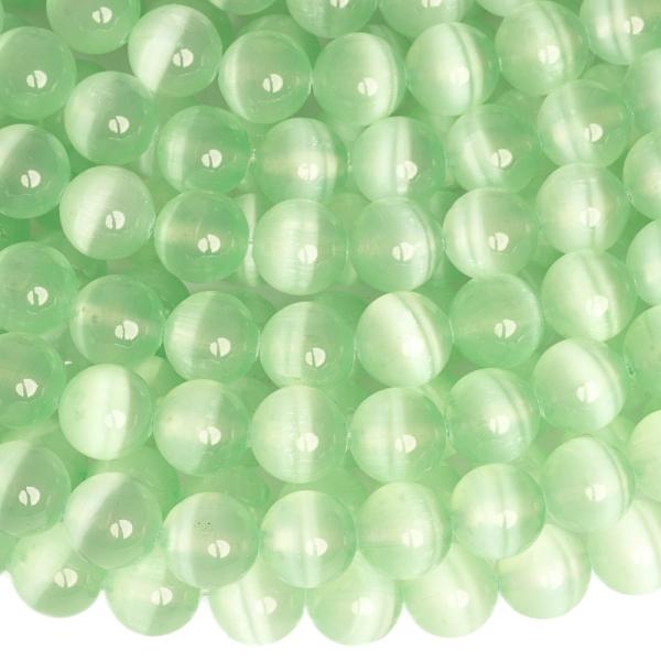 Selenit kor�lky 8mm svetlozelen� pol�n�ra