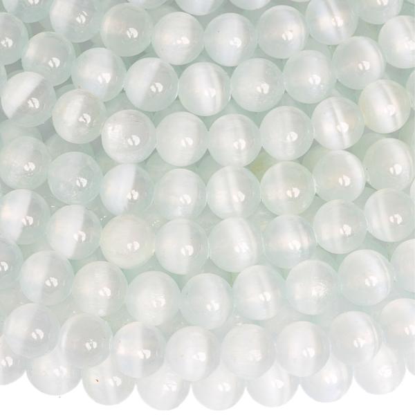 Selenit kor�lky 6mm svetlomodr� pol�n�ra