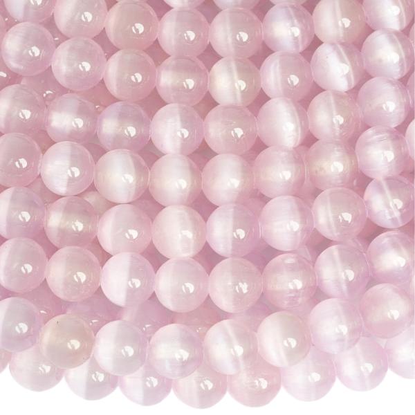 Selenit kor�lky 6mm lavender pol�n�ra