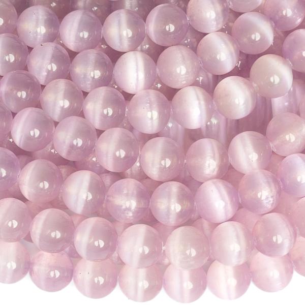 Selenit kor�lky 8mm lavender pol�n�ra