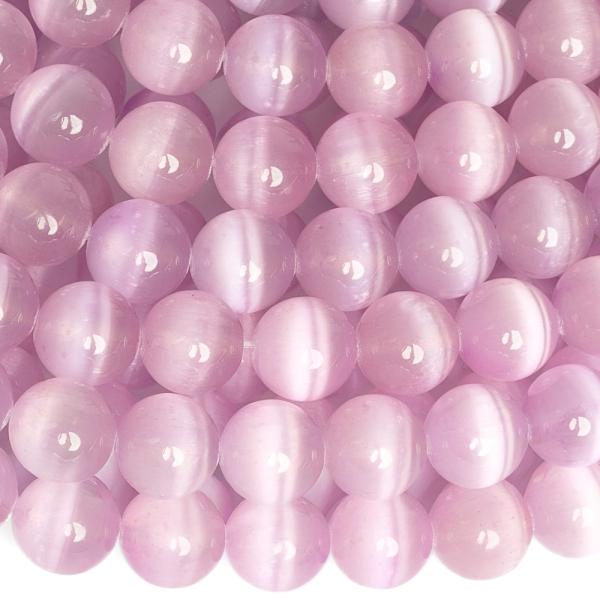Selenit kor�lky 10mm lavender pol�n�ra