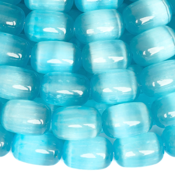 Selenit kor�lky 8x12mm s�dky modr�  pol�n�ra