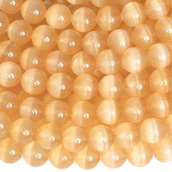 Selenit kor�lky 8mm oran�ov� pol�n�ra