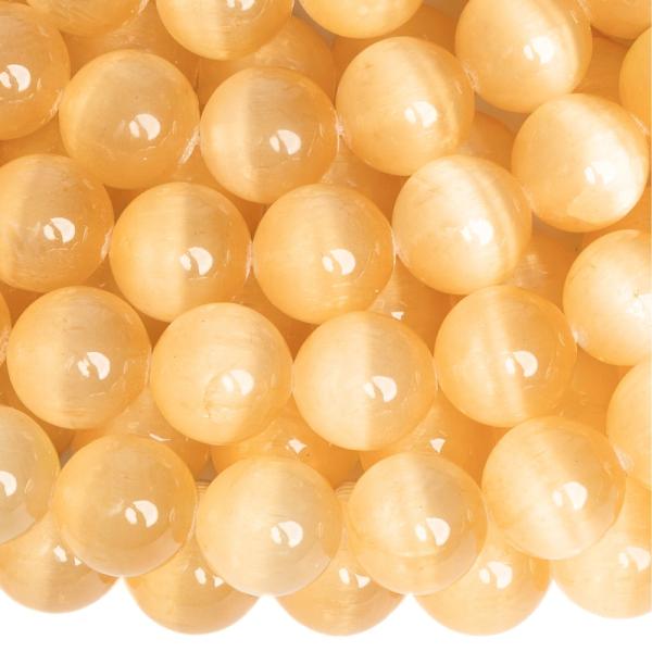 Selenit kor�lky 10mm oran�ov� pol�n�ra