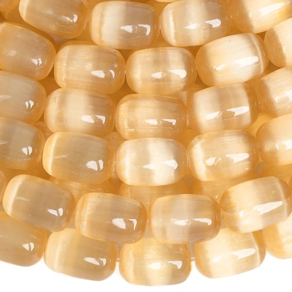 Selenit kor�lky 8x12mm s�dky oran�ov�  pol�n�ra