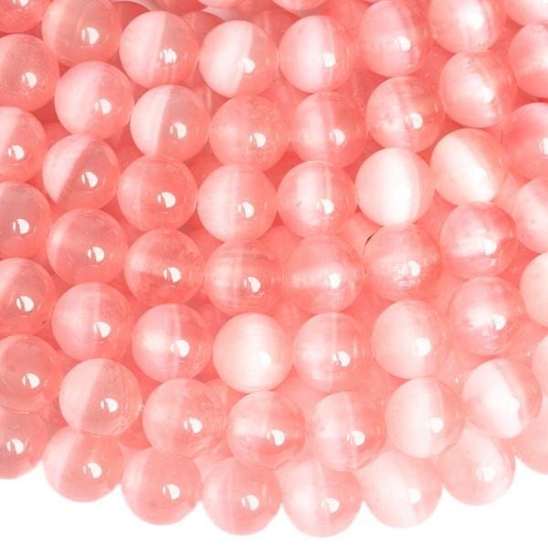 Selenit kor�lky 8mm svetloru�ov� pol�n�ra