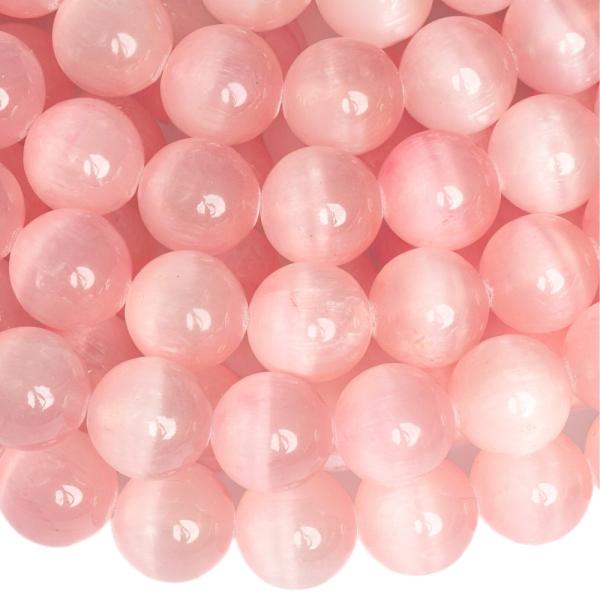 Selenit kor�lky 10mm svetloru�ov� pol�n�ra